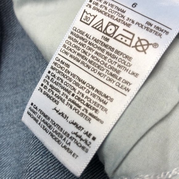 LIKE NEW OLD NAVY POP SKINNY ICON JEANS 6/28x28 ❤️ - Picture 8 of 13